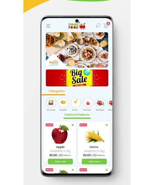 Door Food(Android App)